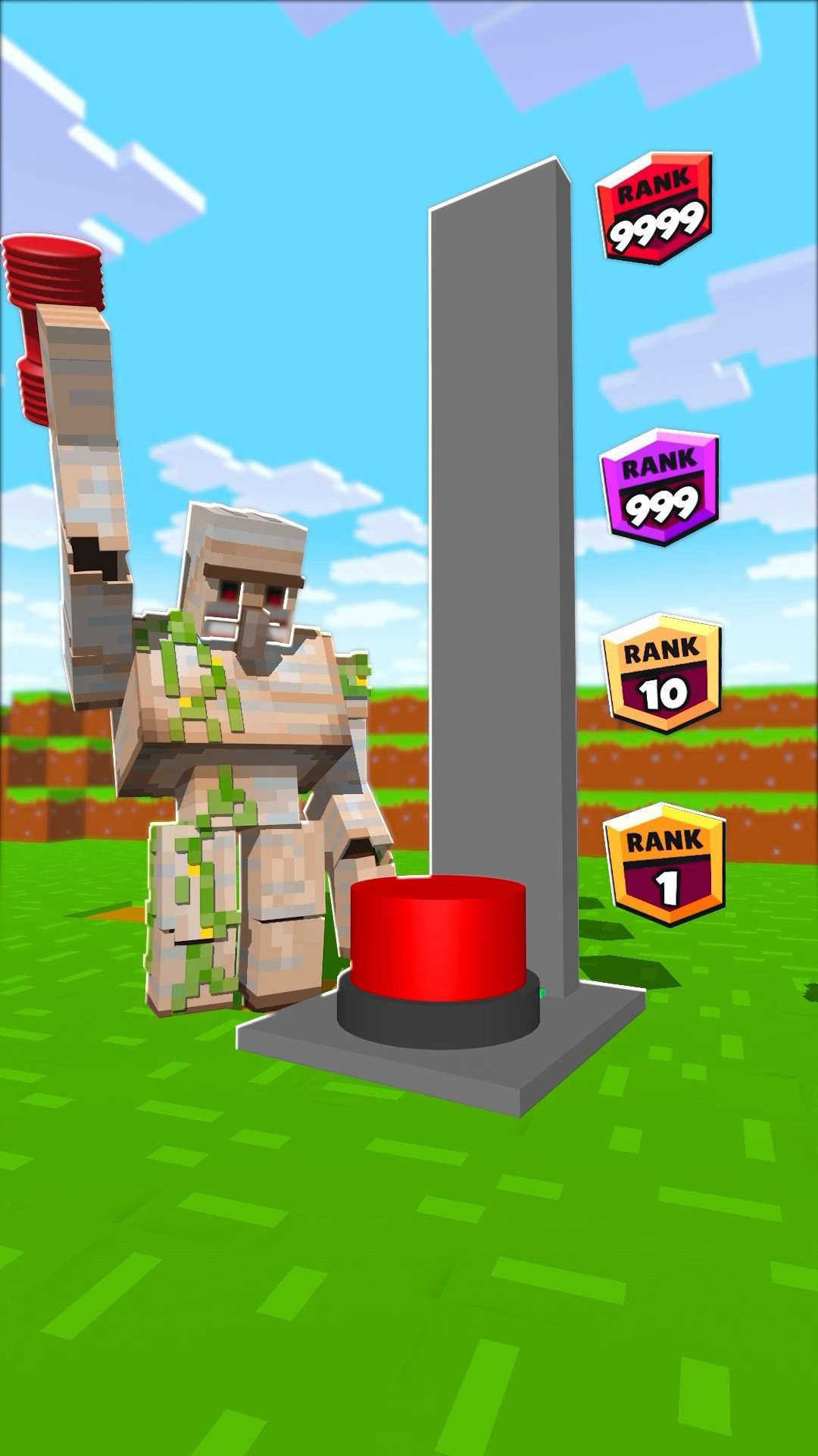 WHO is STRONGER? MUTANT vs GOLEM vs INVICTOR