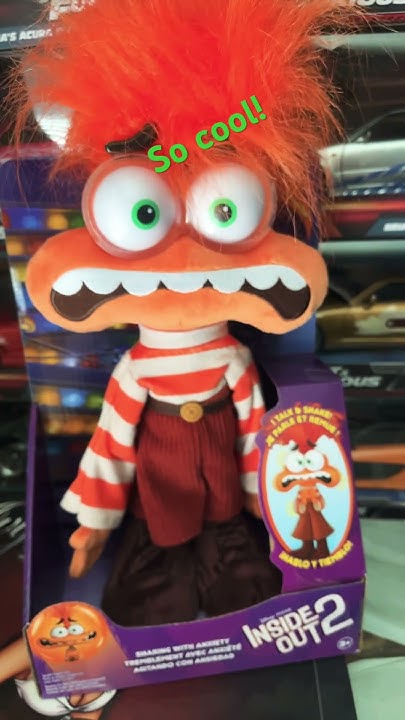 Disney And Pixar Inside Out 2 Shaking With Anxiety Feature Plush - Just