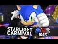 Sonic Colors Ultimate - Starlight Carnival 100% Guide | All Red Rings, S-Ranks and Rival Rush (4K)