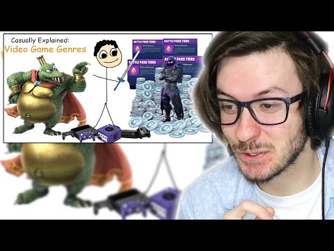 Daxellz Reacts to Casually Explained: Video Game Genres