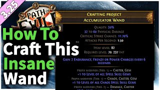 How TO Craft A GG +2 Hexblast Miner Wand | PoE 3.25 Settlers Of Kalguur