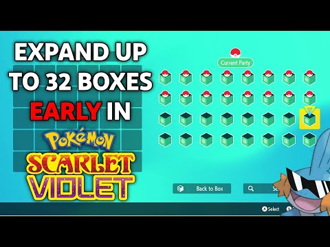 How to get more PC box space in Pokémon Scarlet & Violet