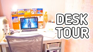 Desk Tour + Organization  🖥