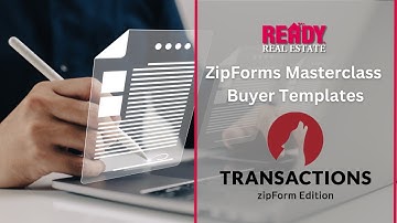 Zipforms: Creating Buyer Templates