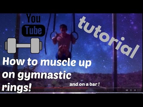how to do a muscle up on gymnastic rings
