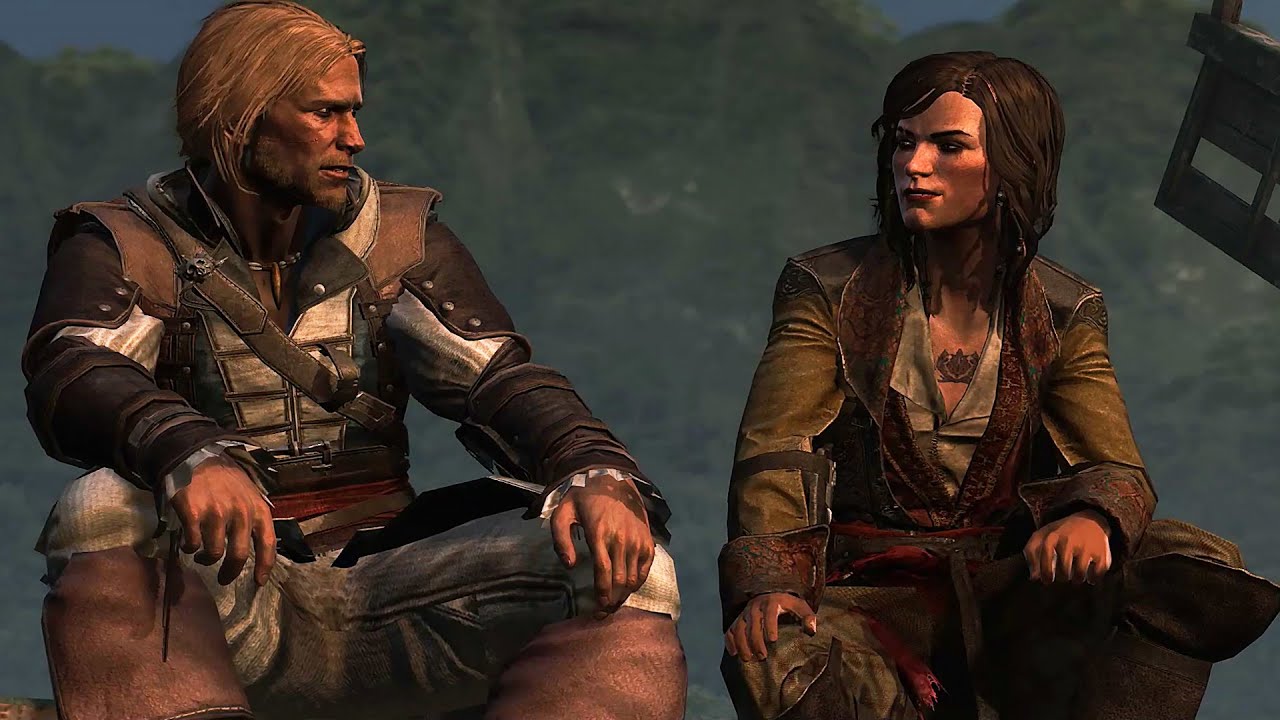 Assassin's Creed 4: Black Flag - James Kidd / Mary Reed Reveal - YouTu...