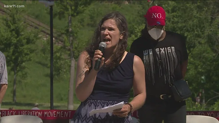 Minneapolis City Council president Lisa Bender dis...