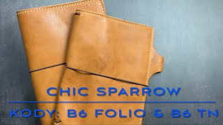Chic Sparrow Kody Unboxing | B6 Cascade Folio & Travelers Notebook
