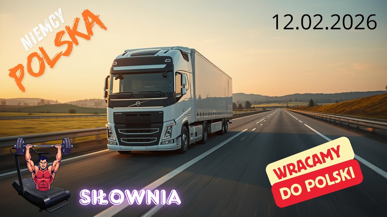 #24.   12.02.2026.    Niemcy - Polska.   Odkryłem nową siłownię 😉