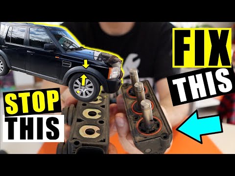 Repairing a Land Rover Discovery 3/4 Air suspension valve block...Cheap FIX!!