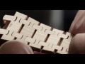 Making of the royal oak frosted gold  audemars piguet