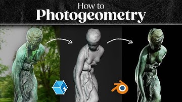 How to Photogeometry | Meshroom | Blender