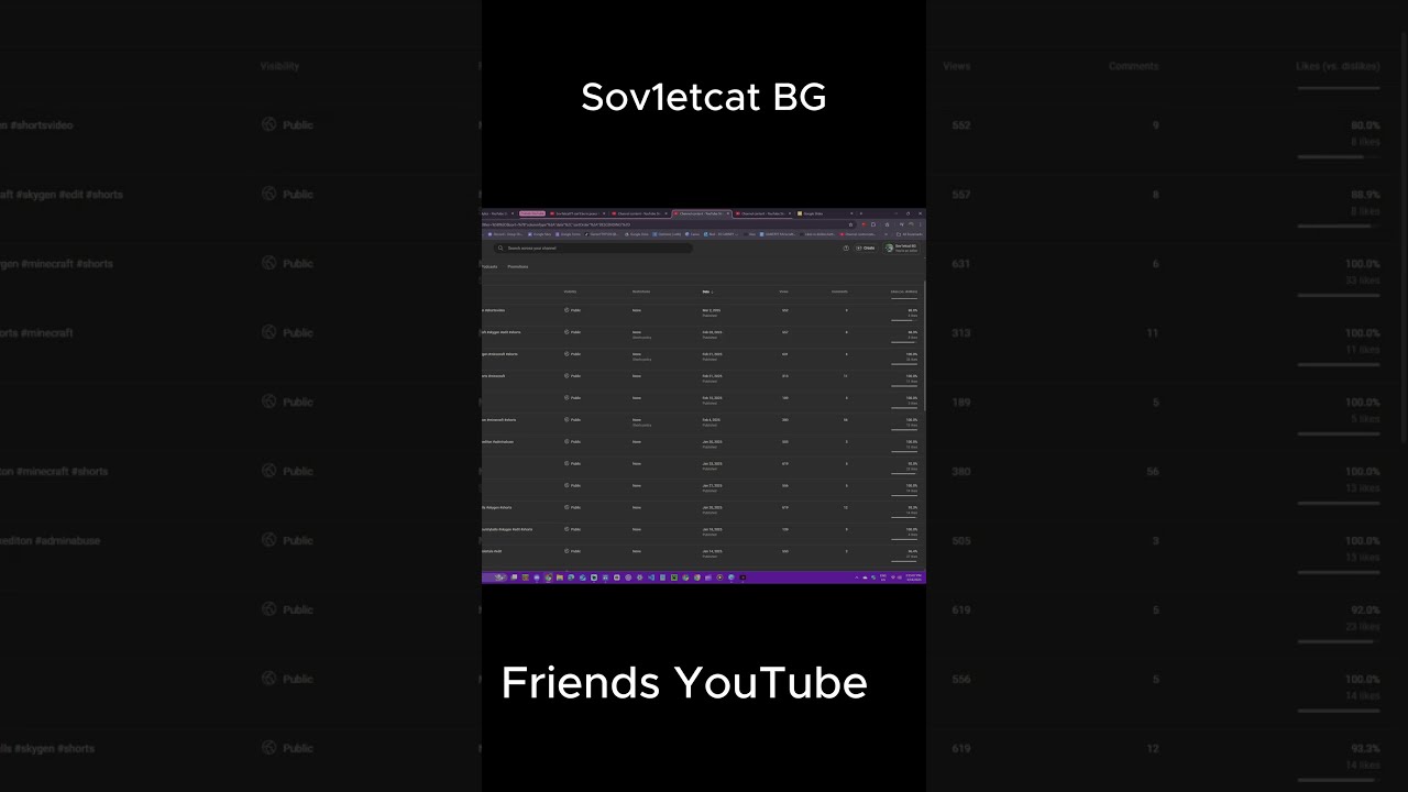 My Friends YouTube Is Sov1etcat HazelKlemetti Q5c