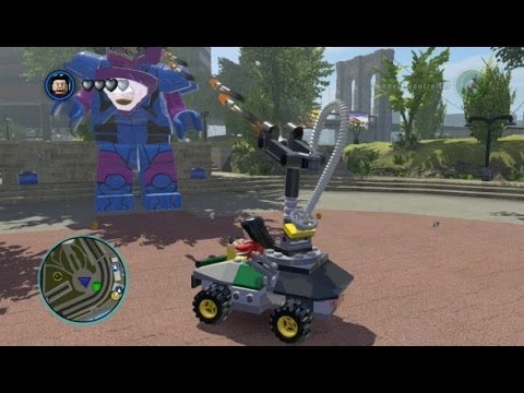 Lego Marvel Super Heroes Mandarin S Buggy Unlocked Vehicle Showcase Vehicle Token Guide Youtube