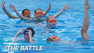 DANSEN IN HET ZWEMBAD?!🏊 | The Battle Synchroomzwemmen | Zappsport