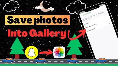How to save Snapchat photo to your mobile gallery 2023 |Snapchat ki photo gallery ma kaise save kren