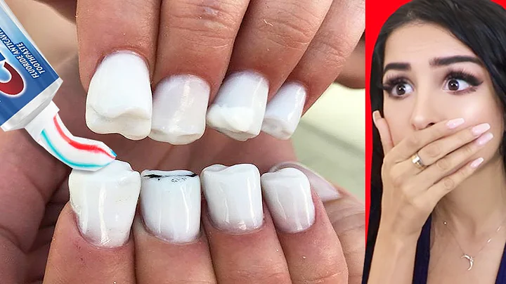 Weirdest NAIL ART that should NOT EXIST 6