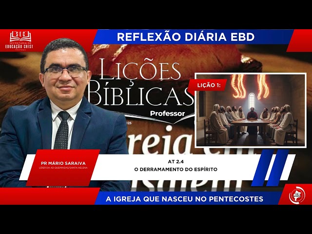 Reflexão Diária EBD 01-07-2025