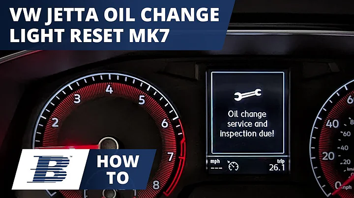 How to Reset VW Jetta Oil Change Service Light Reminder 2019-2021 MK7 - DayDayNews
