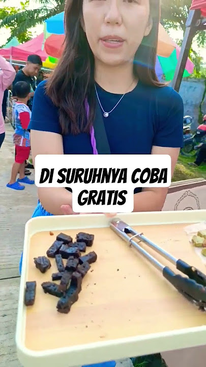 reaksi cewek menyuruh coba gratisan #shorts  #reaction