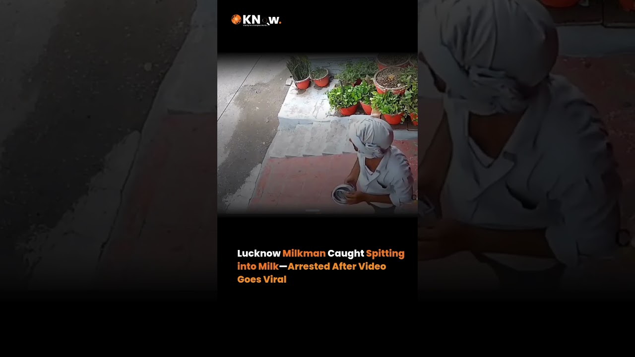 Milkman Spits, Gets Arrested!