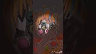 scrap baby jump scare hw   pizzeria simulator #minicat #fnaf #fnaf6