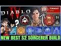 Diablo 4 - New Best S2 Highest Damage Sorcerer Build - OP Vampiric Power Combo Torment At 51 Guide!