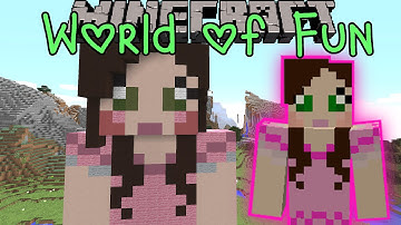 Minecraft: WORLD OF FUN (Custom Map) Part 1