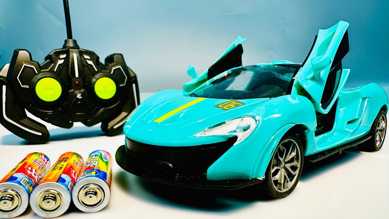 McLaren RC Sports Car Unboxing & Review| F1 RC Racer & Spray Fire Truck RC