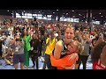 Allie Quigley Wins Record 4th 3 Point Contest While Teammates Candace Parker & Vandersloot Watch