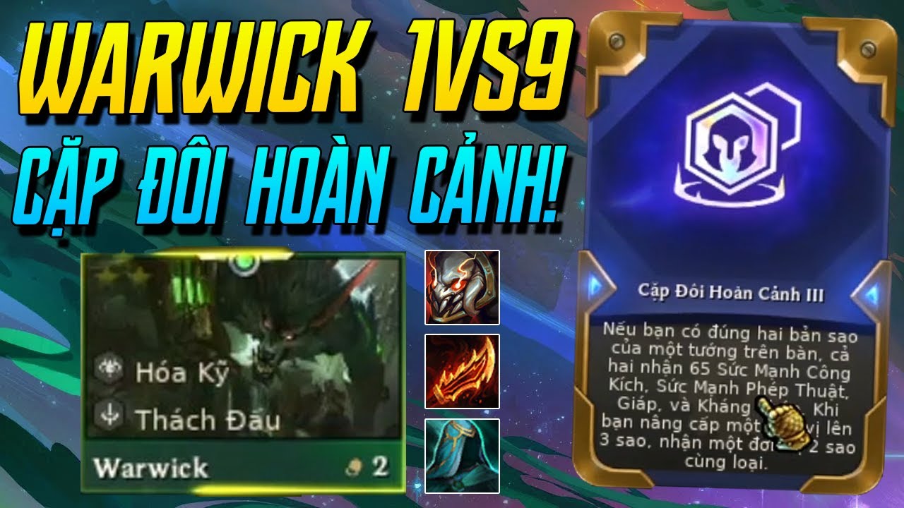 (ĐTCL) WARWICK REROLL CẶP ĐÔI HOÀN CẢNH CÂN CẢ THẾ GIỚI VỚI CHỈ SỐ CỰC KÌ LỖI! TFT MÙA 6.5 | iLoda