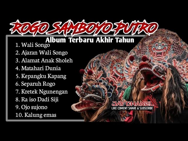 lagu jaranan terbaru 2023 - ROGO SAMBOYO PUTRO FULL BASS class=