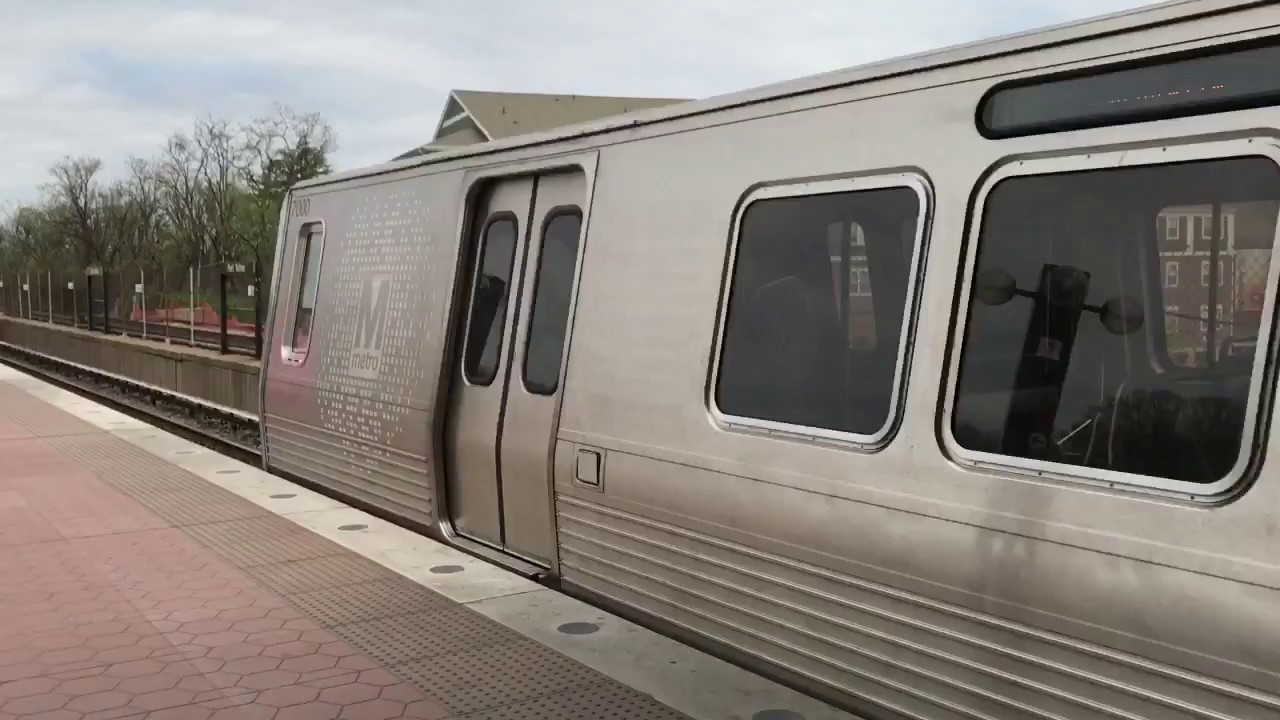WMATA Kawaski 7000 Series on the Red Line at Fort Totten YouTube