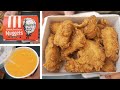KFC Original-Recipe Nuggets &amp; Mountain Dew Sweet Lightning - Best Nuggets/Tenders Ever? [4K ASMR]