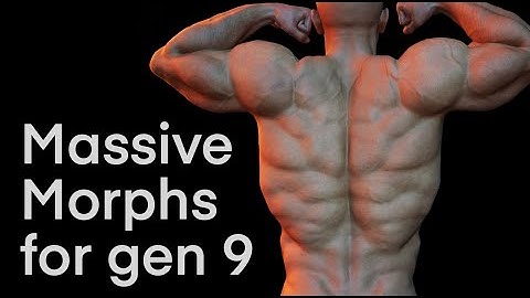 Massive Morphs for Genesis 9 (overview and thoughts) Daz