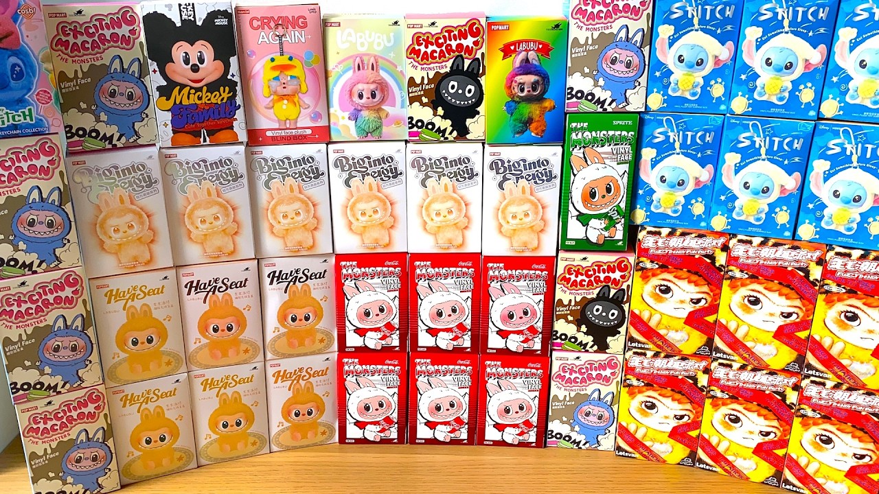 Мега Выпуск 🤯 Лабуба Blind Box POP MART! Unboxing LABUBU  САМЫЙ КРУТОЙ ОБЗОР!