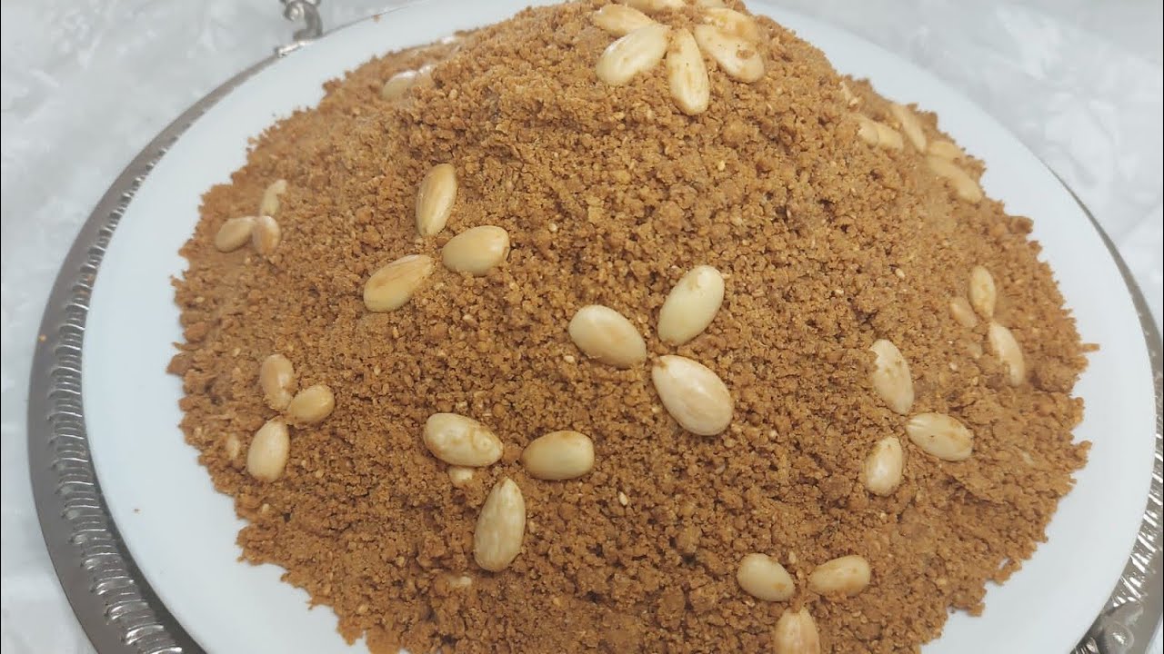 سفوف او سلو او الحسية بطريقة يهلة بدون زبدة