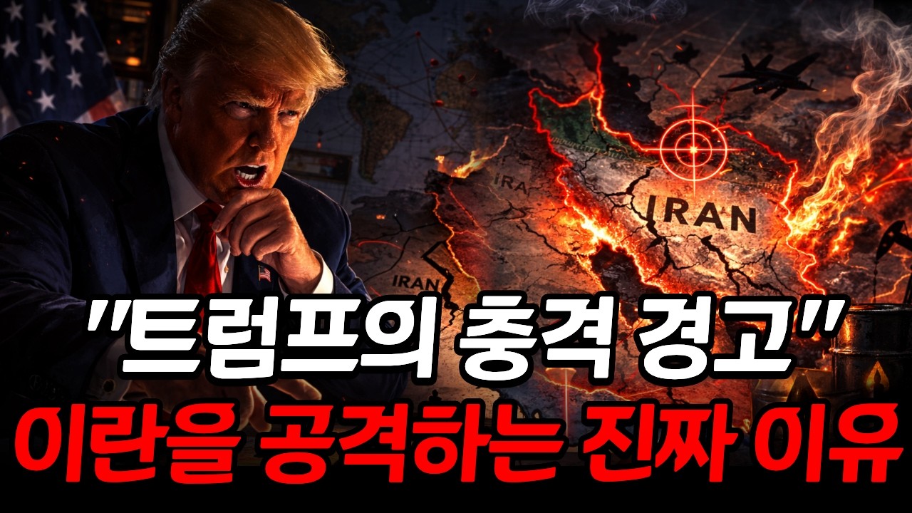 “뉴스는 절대 말 안 한다”… 미국·이스라엘이 이란을 공격하는 진짜 이유