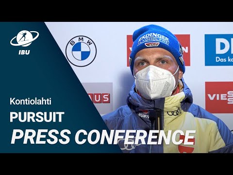 World Cup 21/22 Kontiolahti: Men Pursuit Press Conference
