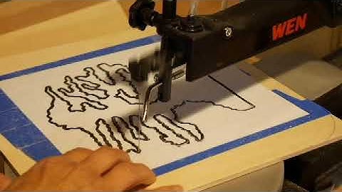 Beginner Scroll Sawing Part 3
