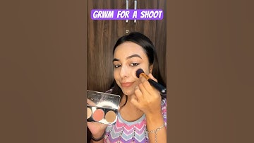 GRWM : Get Ready with me For a shoot | #grwm #getreadywithme #viral #makeup #trending #views