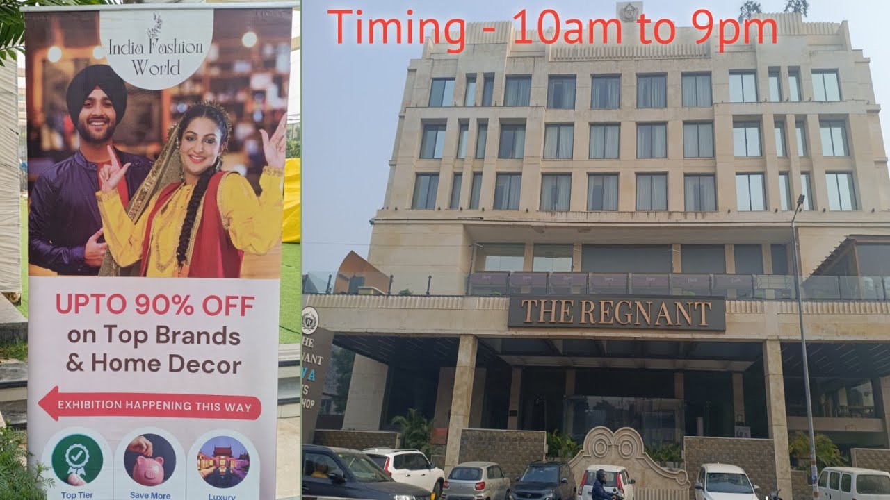 90% off sale 12,13,14 December only The Regnant hotel Nirala Nagar Lucknow 