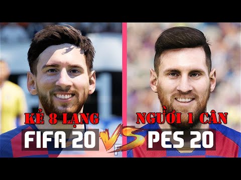 LIONEL MESSI PES VS FIFA (2006-2020) | So sánh đồ họa Messi trong PES vs FIFA phiên bản 2006-2020