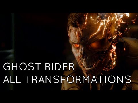 MCU Ghost Rider All Transformations | Agents of S.H.I.E.L.D. [HD]