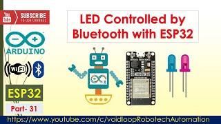 31 LED controlled by Bluetooth with ESP32 and SmartPhones screenshot 4