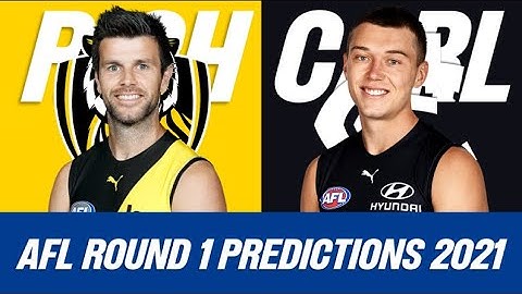 AFL 2021 Round 1 Predictions