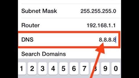 How to change dns on iphone for agar.io