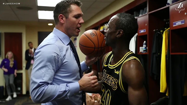 Andre Ingram Receives Game Ball