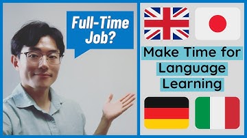 How to Make Time for Language Learning with a Full-Time Job || My Tactics and Tips for Consistency