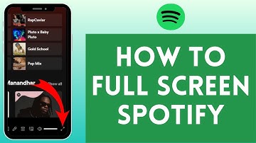 How to Full Screen on Spotify (2024)
